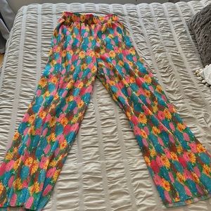 ZARA Floral Pants
